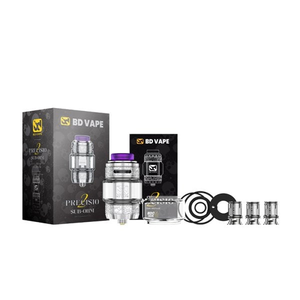 Precisio 2 Sub-Ohm Silver Night Limited Edition – dettaglio