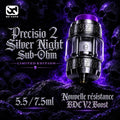 Precisio 2 Sub-Ohm 7,5ml Silver Night Limited Edition BD Vape